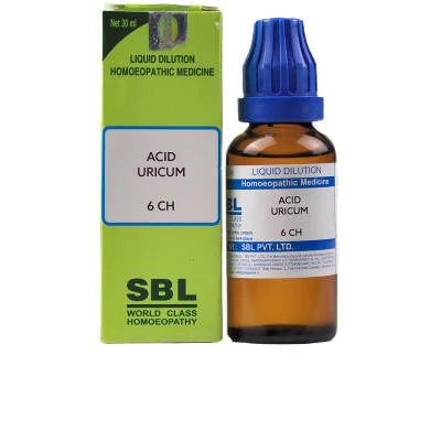 SBL Homeopathy Acid Uricum Dilution, 6 CH-1.webp